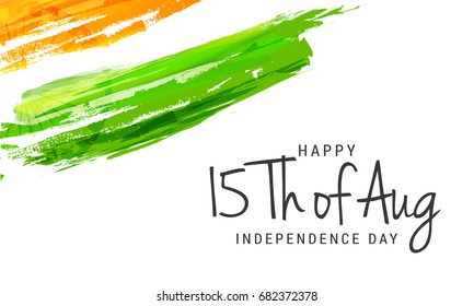 Illustration Of Independence Day Poster Or Banner Background.