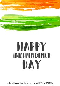 Illustration Of Independence Day Poster Or Banner Background.
