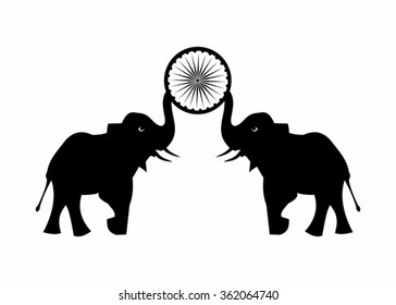illustration of India day.
