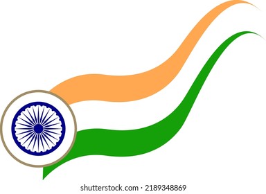 Illustration of Indian Flag concept