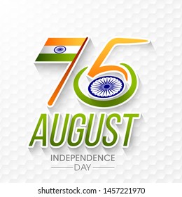 Illustration of Indian Independence day,15 August.