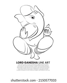An illustration of Indian Lord, Vector drawing of spiritual figure, Logo design for Hindu book