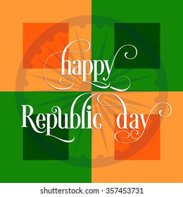 Illustration of Indian republic day,26 January. 