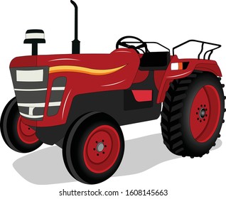 
Illustration of indian tractor vector