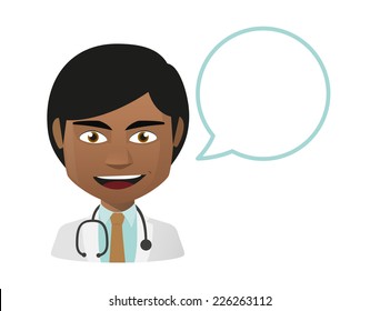 Illustration of indiandoctor avatar