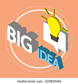 illustration of info graphic business concept in isometric 3d graphic