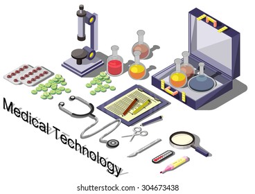 illustration of info graphic medical concept 