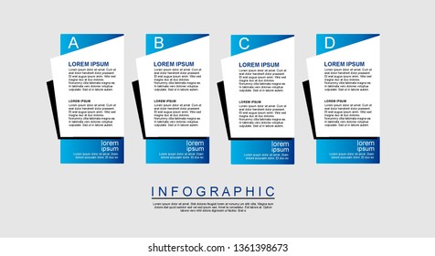 Illustration infographic banner design