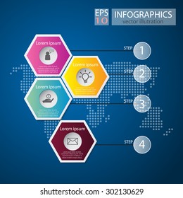 illustration Infographic.vector illustration