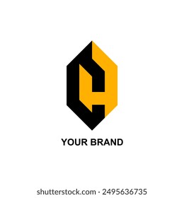 Illustration of Initial CH Vector Logo for Your Business