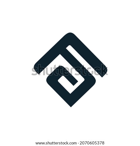 Illustration of initial Logo Fa  Imagine de stoc © 