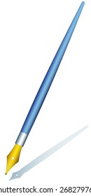 Illustration of the ink pen tool