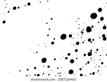 Illustration: ink splash background vector