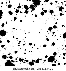 Illustration: ink splash background vector