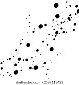 Illustration: ink splash background vector