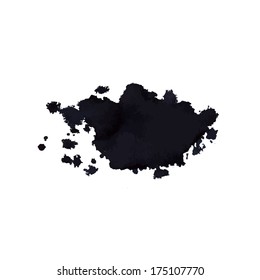 Illustration of ink stain.