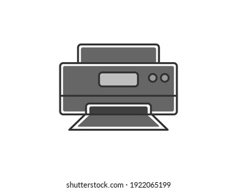 パソコン プリンター イラスト のイラスト素材 画像 ベクター画像 Shutterstock