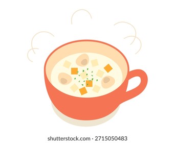 Ilustração inspirada em amêijoa.