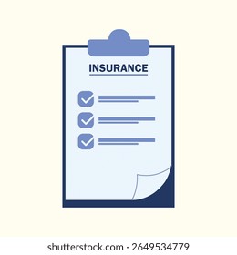 Ilustração de uma área de transferência de seguros essenciais