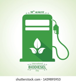 Illustration of International Biodiesel Day Greeting for Eco Environment - 10 August