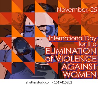 Illustration International Day Elimination Violence Against Stock ...