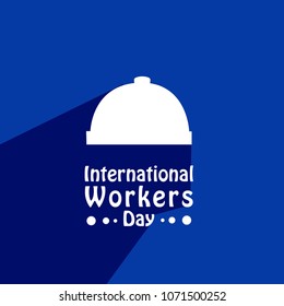Illustration of International Worker's Day background