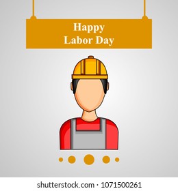 Illustration of International Worker's Day background