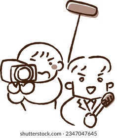 Illustration of the interview team