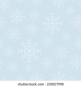 Illustration of intricate Christmas seamless pattern.