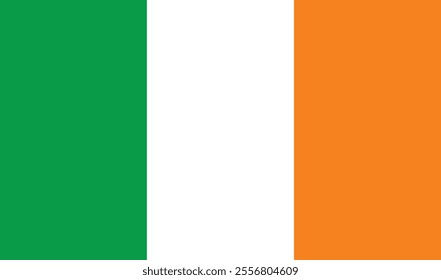  Illustration of Ireland national flag