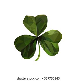 Illustration of irish clover.
