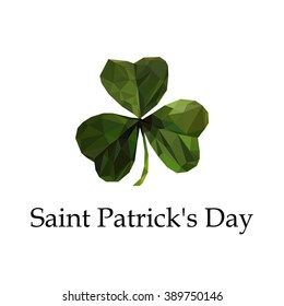 Illustration of irish clover.