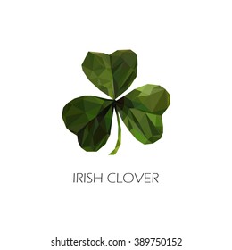 Illustration of irish clover.