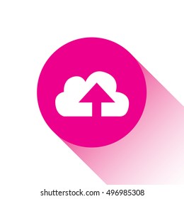 An Illustration of an Isloated Icon - Cloud