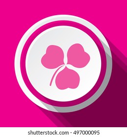 An Illustration of an Isloated Icon - Clover