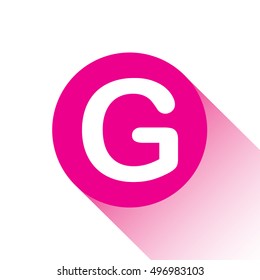 An Illustration of an Isloated Icon - G