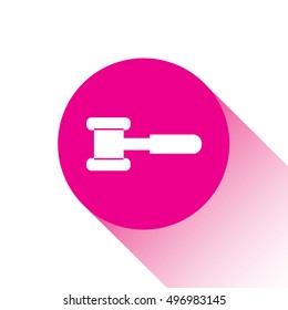 An Illustration of an Isloated Icon - Hammer