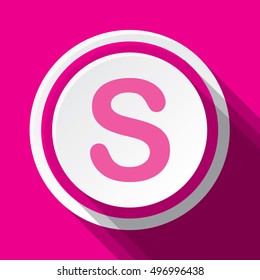 An Illustration of an Isloated Icon - S