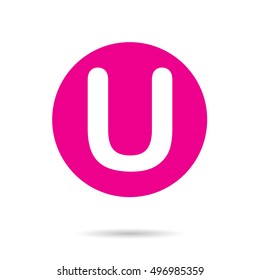 An Illustration of an Isloated Icon - U