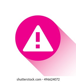 An Illustration of an Isloated Icon - Warning