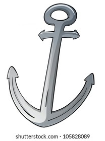 Illustration of an isolated anchor
