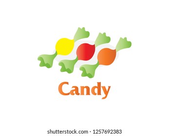 Illustration of isolated candies on white background - Vector