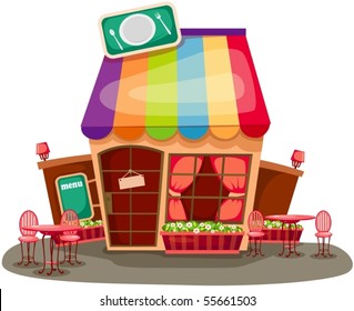 Restaurant Cartoon Images, Stock Photos & Vectors | Shutterstock