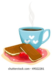 12,083 Tea And Biscuit Illustration Images, Stock Photos & Vectors ...