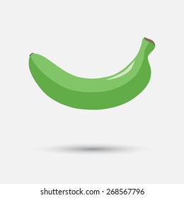 Illustration of isolated colored bananas on white background
