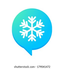 Illustration of an isolated comic balloon icon