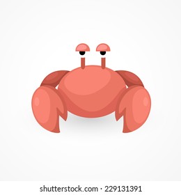 illustration of isolated crab vector
