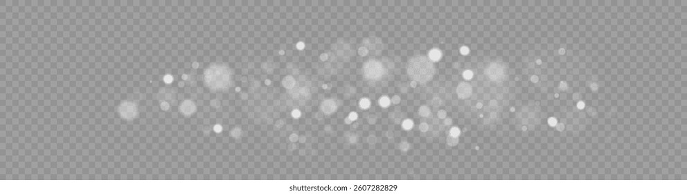 Illustration Isolated Holiday Christmas Effect Light Dust Fantasy Festive Flare Flash Glitter Glittering Glow Glowing – Decorative Sparkle For Cards, Posters, Party And Seasonal Decoration.