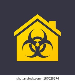 Illustration of an isolated house icon