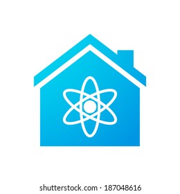 Illustration of an isolated house icon